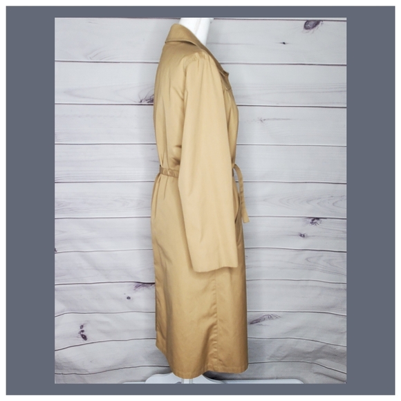 London Fog Vintage Maincoats Long Women's Jacket Size 12M - Picture 2 of 16